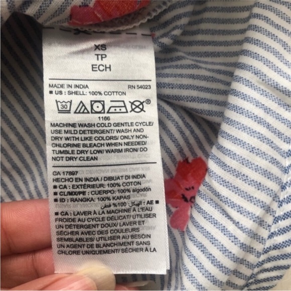 Old Navy Striped Blouse - Picture 3 of 5